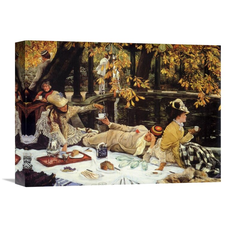 Global Gallery The Picnic On Canvas by James Tissot Print Wayfair